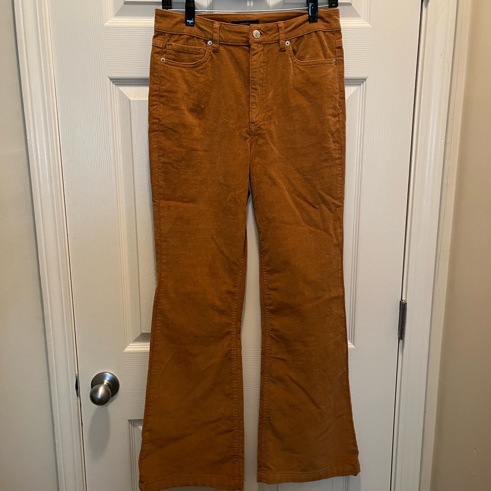 📍 Final Price 📍Caramel Corduroy Flare Pants